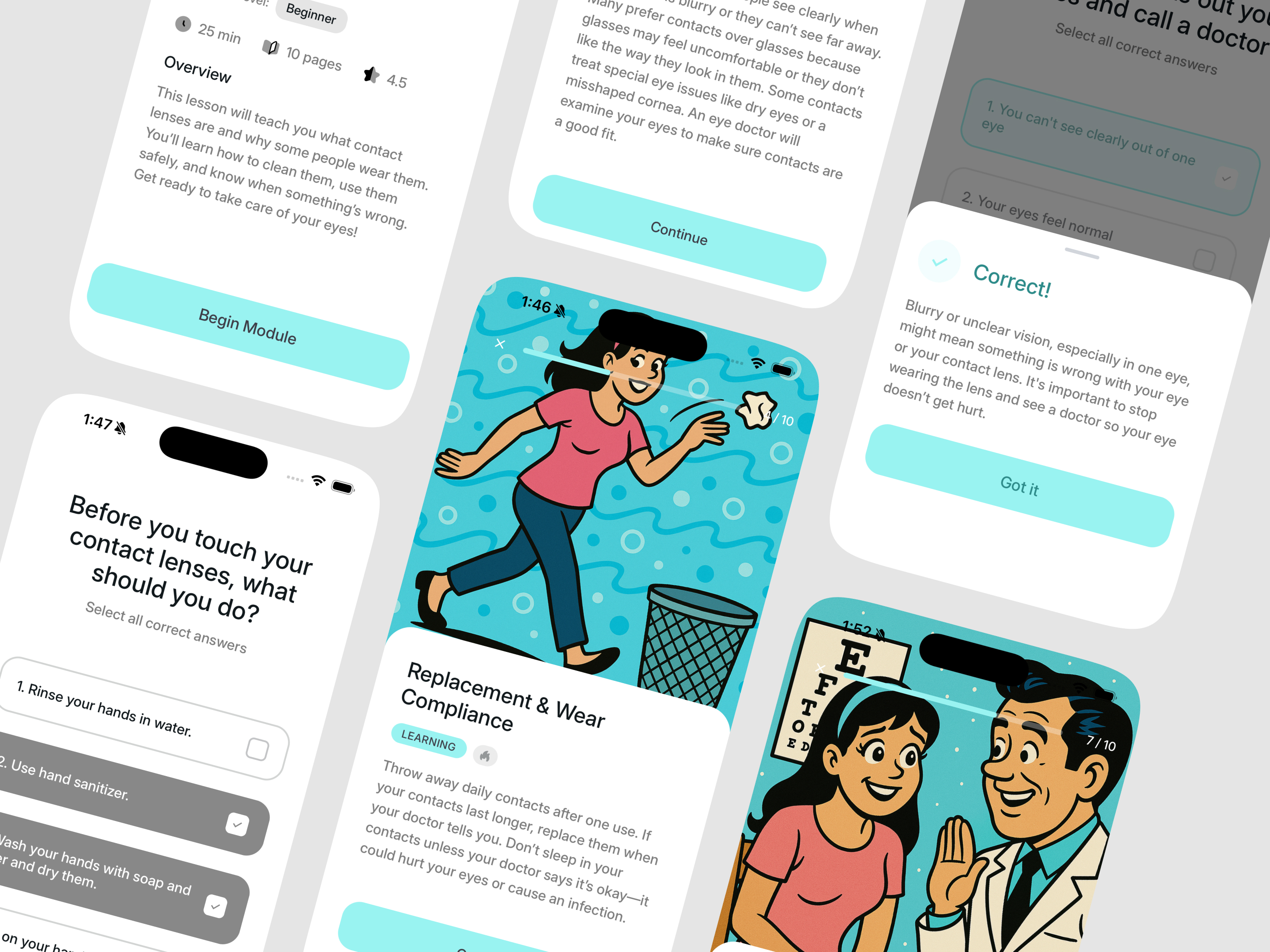 Interactive Learning Modules screenshot